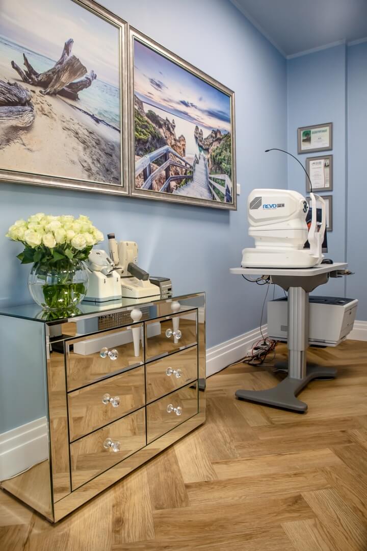 gabinet okulistyczny-fundus kamera marki Optomed