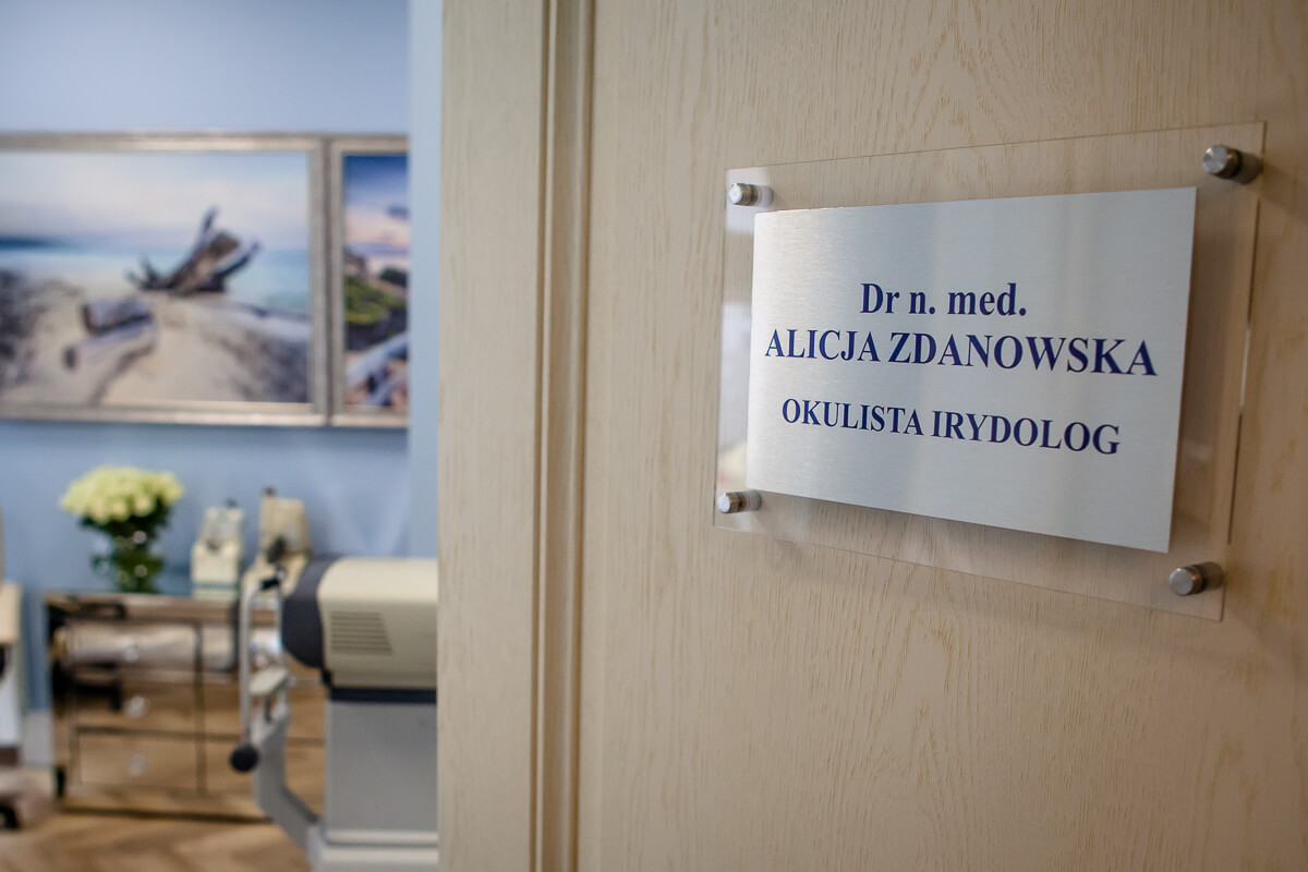 wejscie do gabinetu dr alicji zdanowskiej w szczecinie-okulista-irydolog