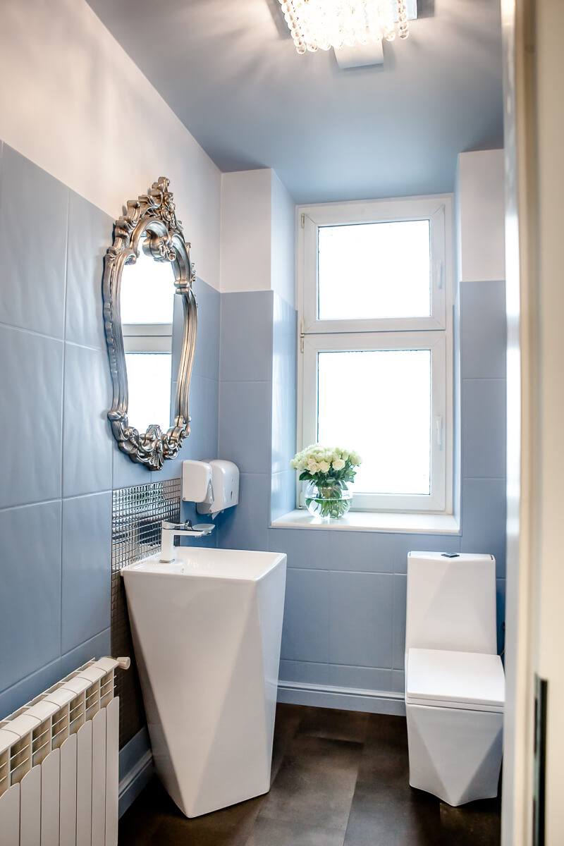 zdjecie lazienki w gabinecie okulistycznym alicji zdanowskiej w szczecinie